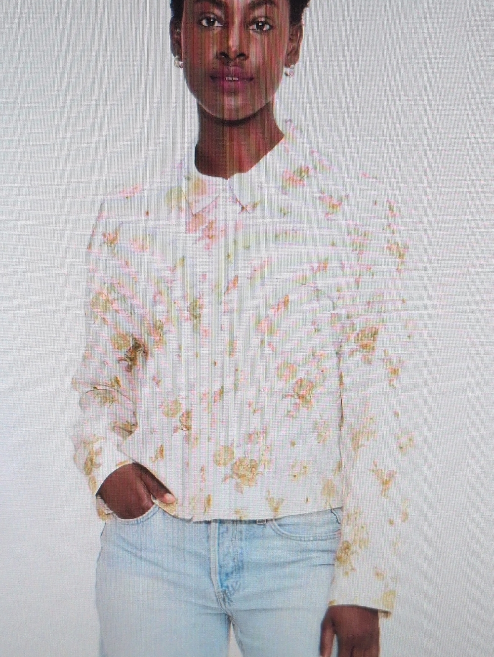 Floral Utility Shirt